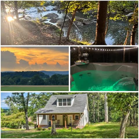 Mountain Getaway – Hot Tub, River, Foosball & Ski