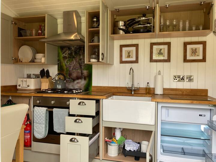 The Shepherdess Hut @ Fullabrook Farm Retreat - Barnstaple