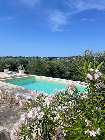 Beautiful Trullo and Lamia with private pool