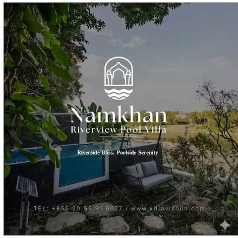 Villa Visoun -Namkhan Riverview Private Pool Villa