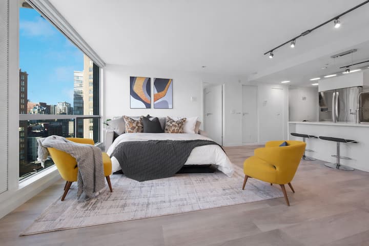 2bedrooom 2bath Yaletown, Pool, Gym & Free Parking - Vancouver