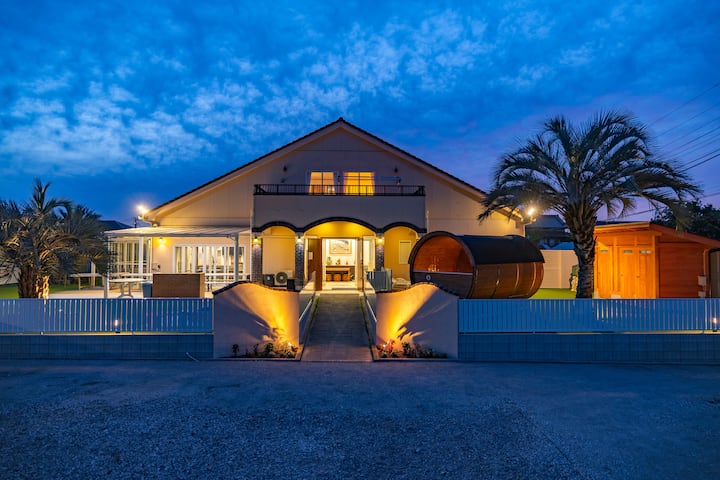 Luxurious private Villa for up to 30P/ BBQ/Piano