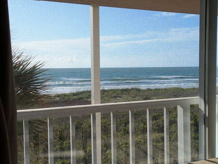 Panoramic Direct Ocean View Tropical Dream Condo - Merritt Island, FL