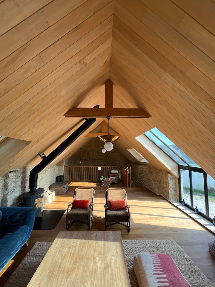 La Grange Aux Belles : Maison De Charme Vue Mer - Plouharnel