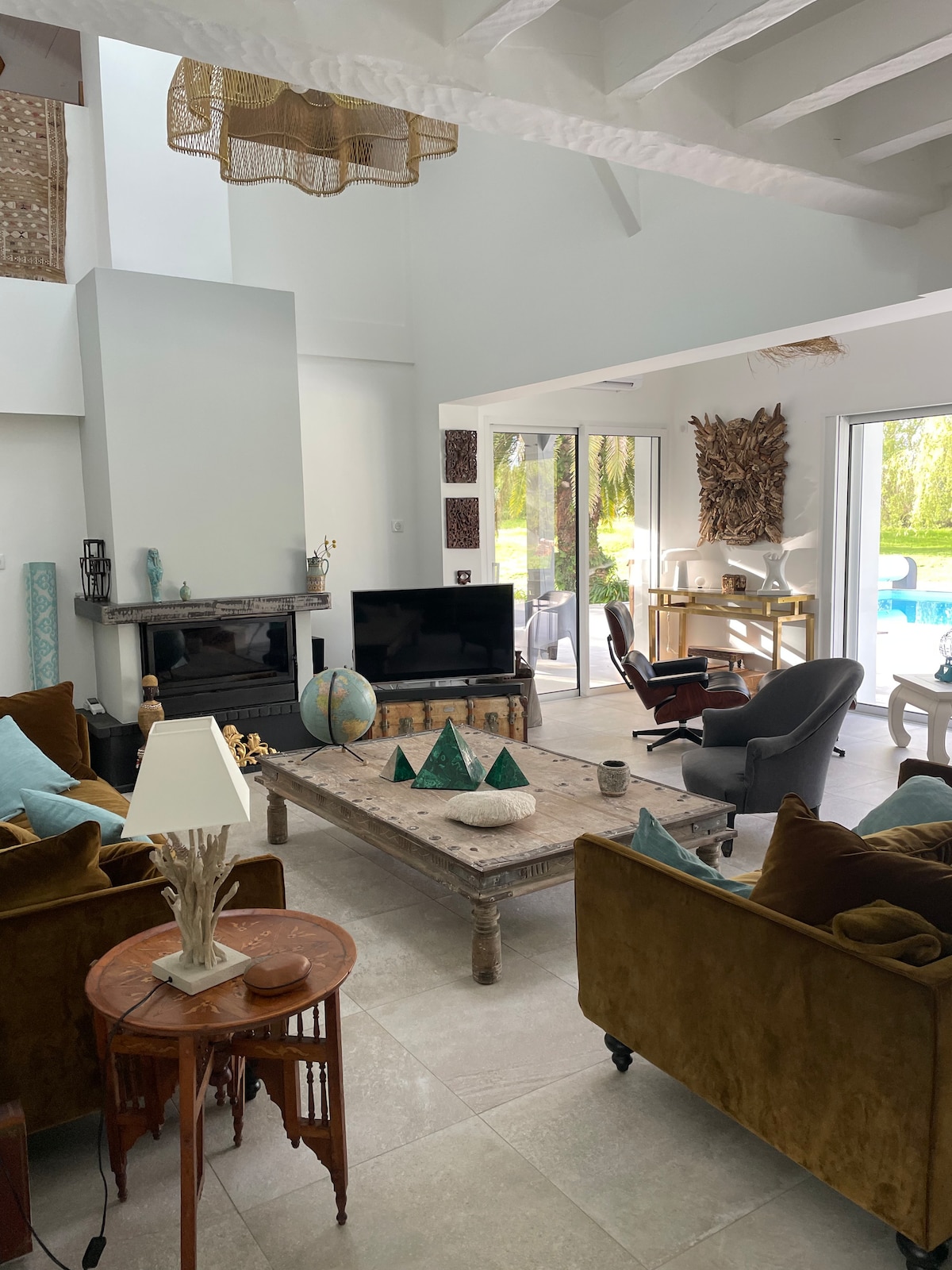 غرفة المعيشة