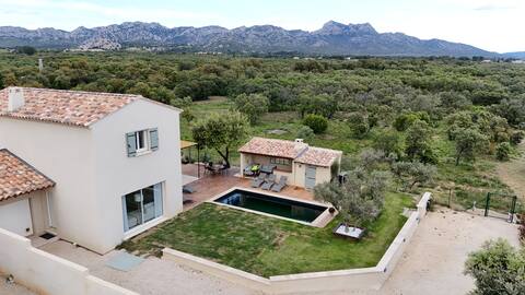 Recent house, In the heart of the Alpilles