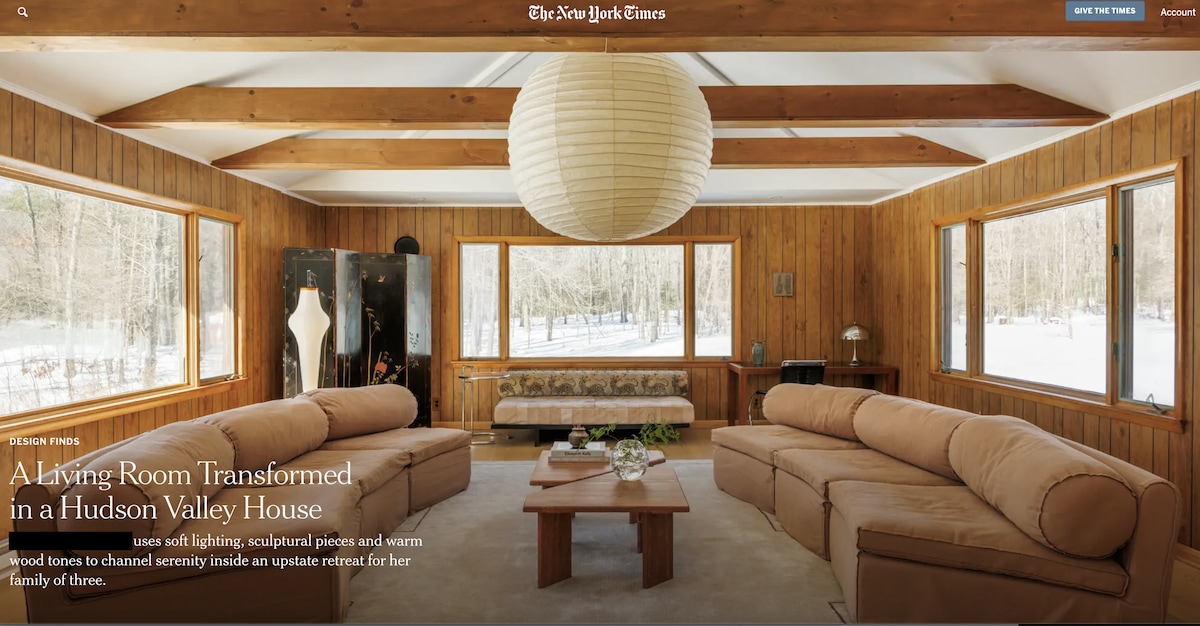 Fawn House | Upstate Midcentury Cottage w Hot Tub - Houses for