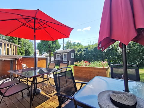 Quiet&Safe Neighborhood 10minsTo MTL/4 FreeParking