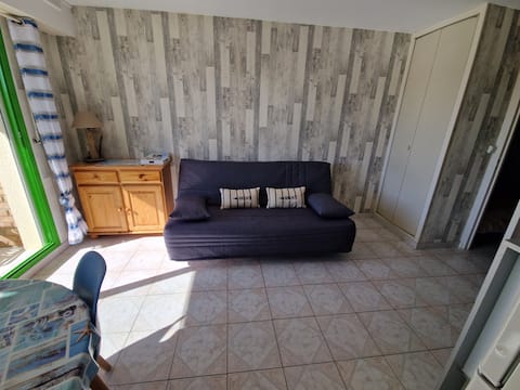 Airbnb performant: Studio/150m Plage/Balcon/Parking privé à Berck
