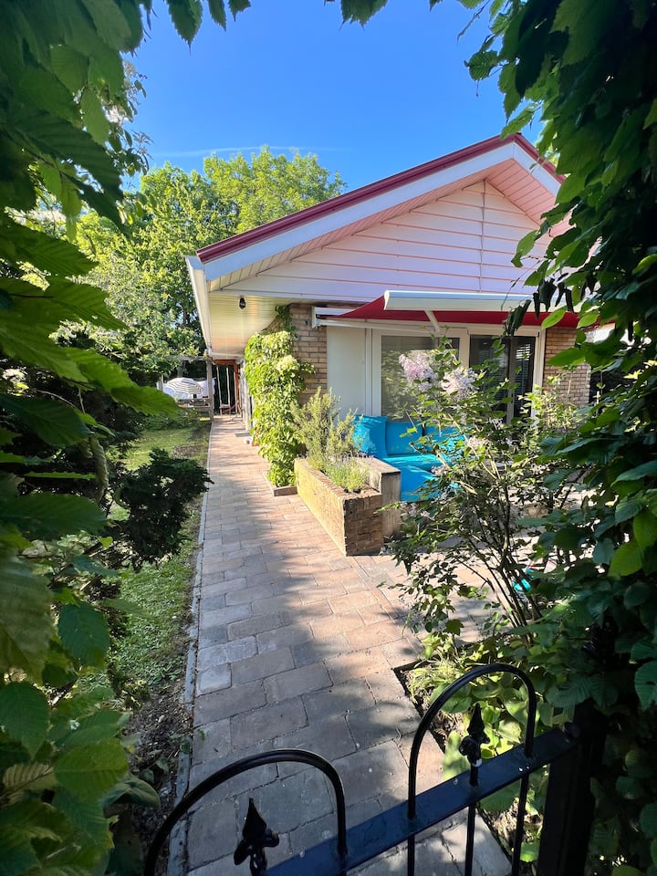 Child-friendly cottage + log cabin, near Scheldeoord