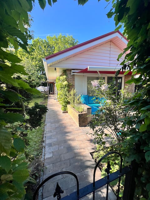 Child-friendly cottage + log cabin, near Scheldeoord