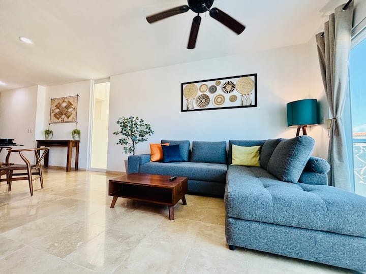 5 Min Walk To Beach*2br/2ba*rooftop Pool*parking - Playa del Carmen
