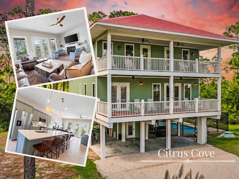 Private Pool • Bay Views • Walk to Beach