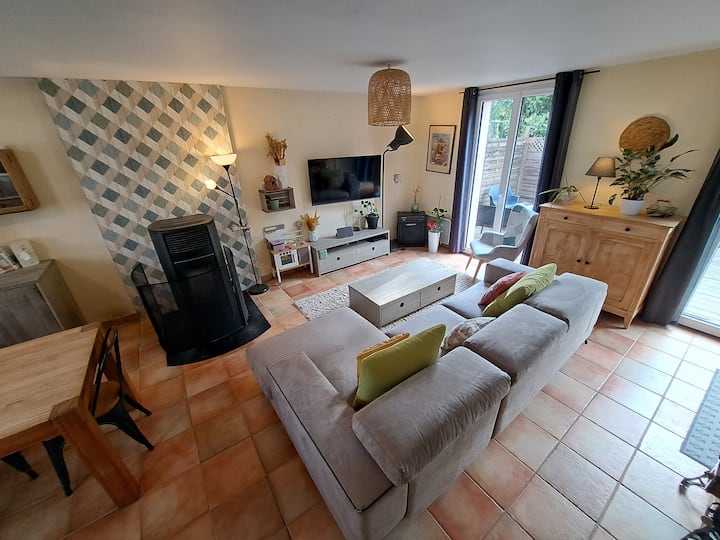 Maison Avec Grand Jardin Ludique Proche Mer - Guérande