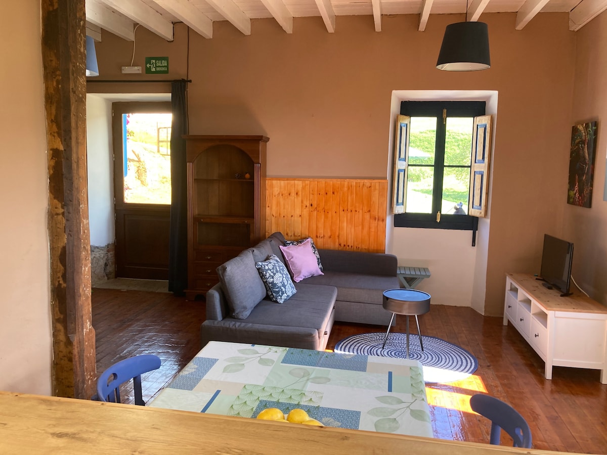 Top Airbnb: Villa Gala Townhouse Apartment in Playa de Vega, Cozy in Ribeseya