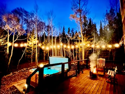 The Snow Shack near Breck, Hot Tub, Creek, 5 Acres