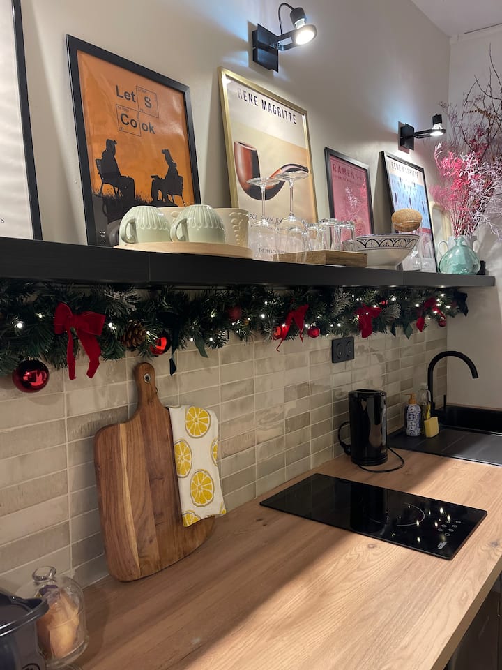 5 Min From Louvre – Studio, 2 Double Beds - Parijs