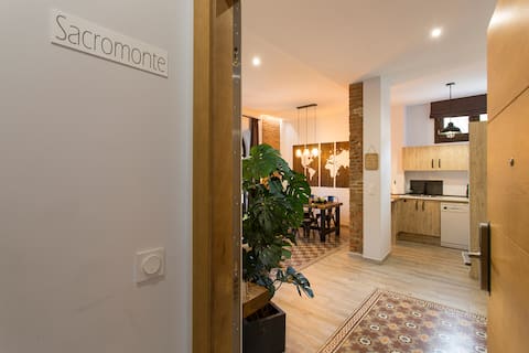 Top Airbnb: Downtown Granada with free parking, Sacromonte en Granada