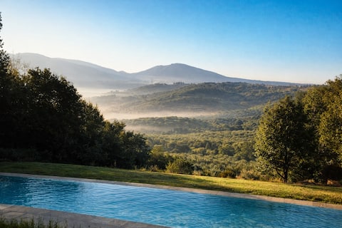 Private Tuscan Estate • 3 Homes and Pool