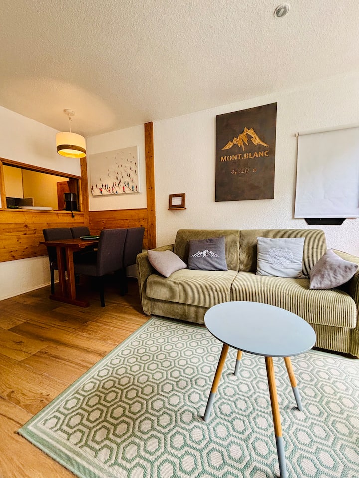 Beautiful 1bedroom Flat In The Heart Of Cham - Chamonix-Mont-Blanc