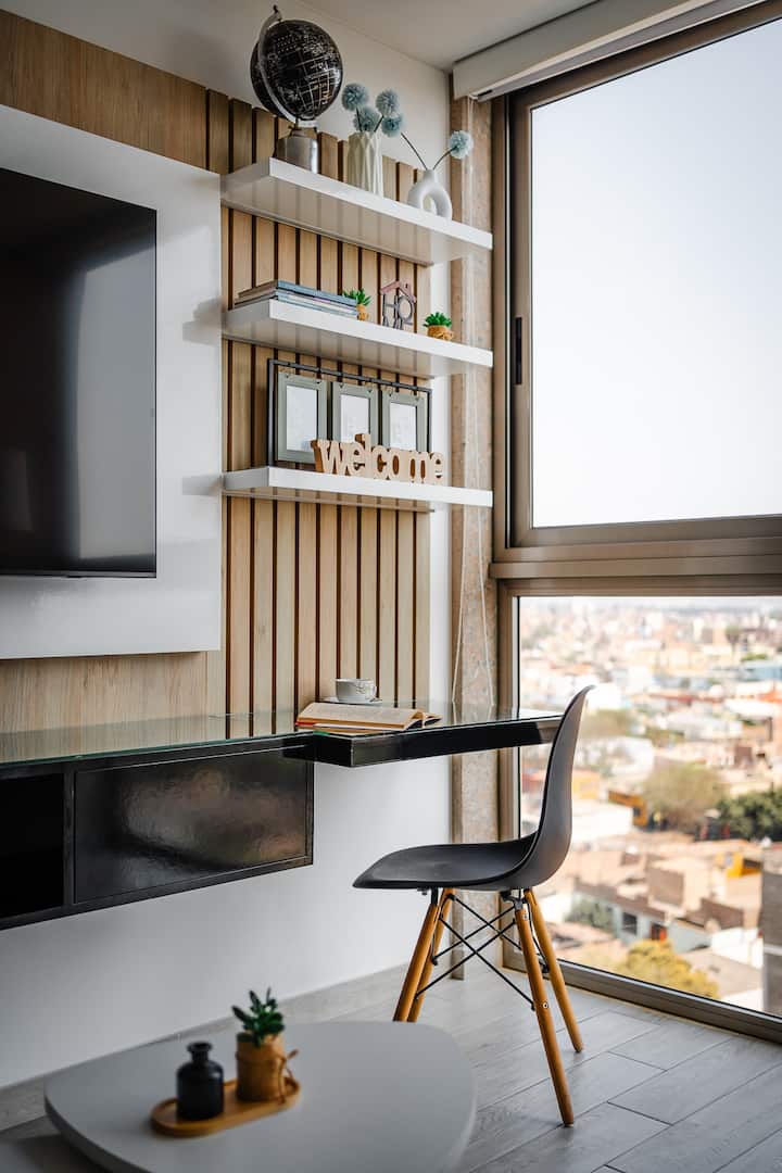 Amazing View + Pool + Gym - Barranco & Miraflores - Lima