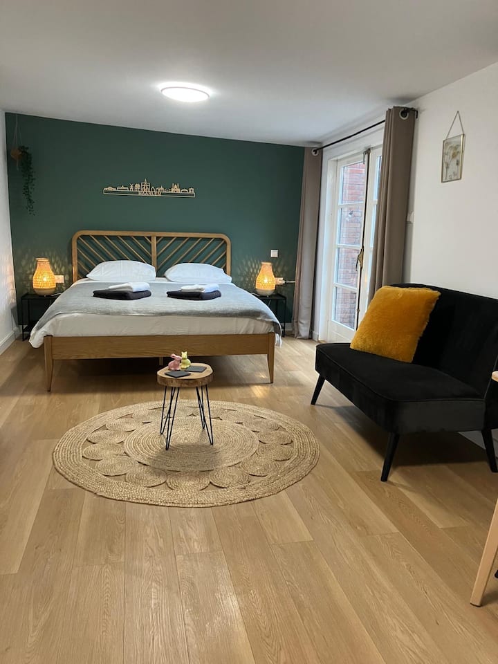 The Haarlem Logeerk bedroom