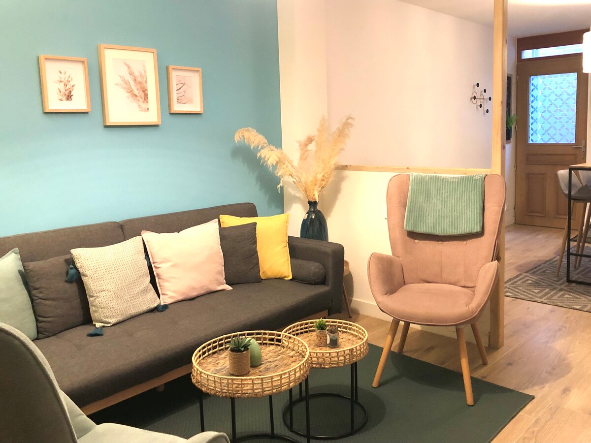 Propiedad de Airbnb exitosa: Cozy beachfront house 2-4 people en Seine Maritime