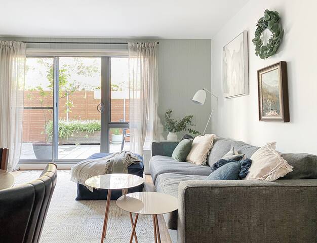 Stylish, Spacious & Quiet | Courtyard | Parking