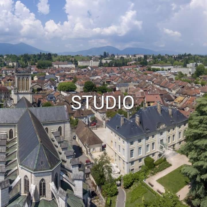 Studio Au Calme Proche Du Centre à Belley - Belley