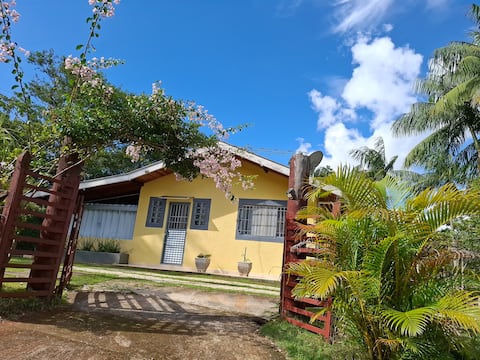 Popular Airbnb listing: palm trees retreat in Sapucaí Mirim