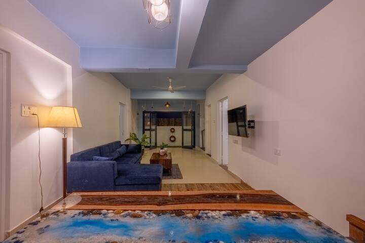 Living area on the ground floor