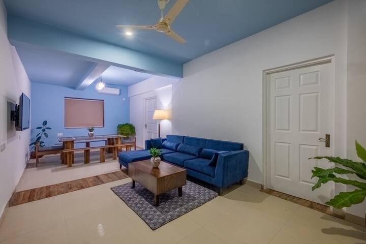 Living and dining area on the ground floor