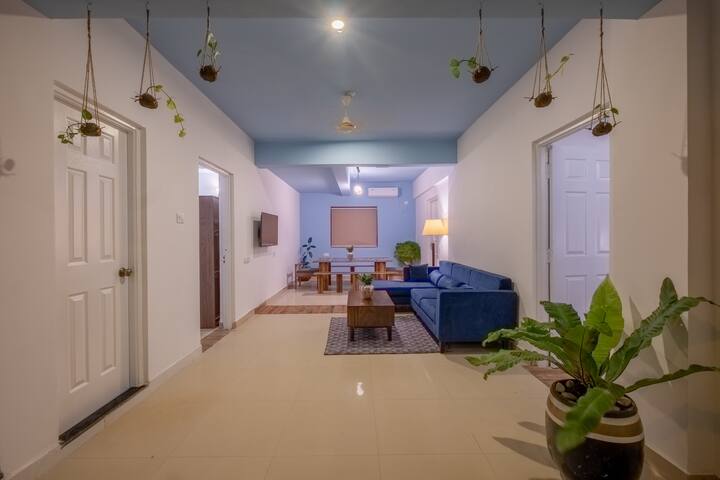 Spacious ground floor living area