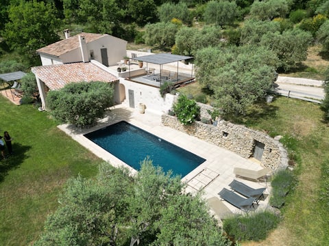 Beautiful house surrounded by nature with private pool