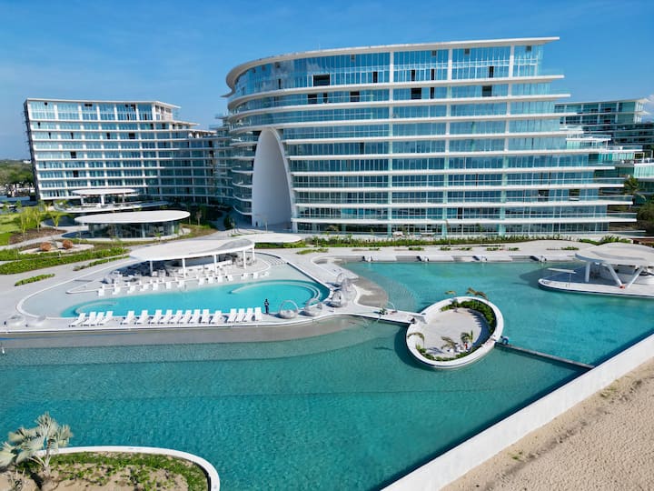 Departamento A Pie De Playa En Nuevo Vallarta - Bucerías