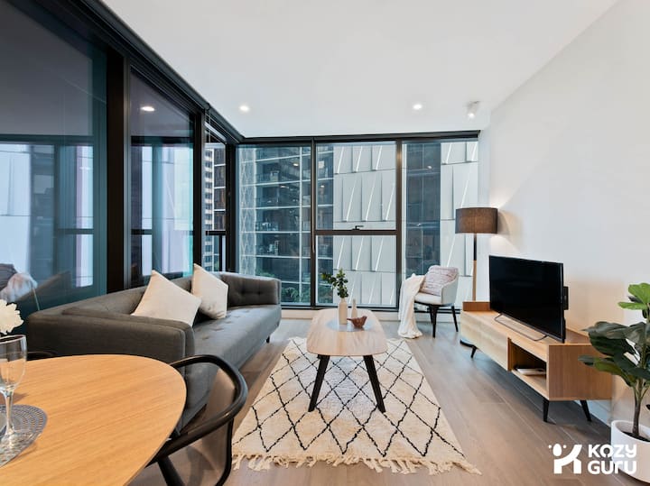 Kozyguru| Melbourne Cozy 1bed Apt Pool Spa Near Qv - Melbourne