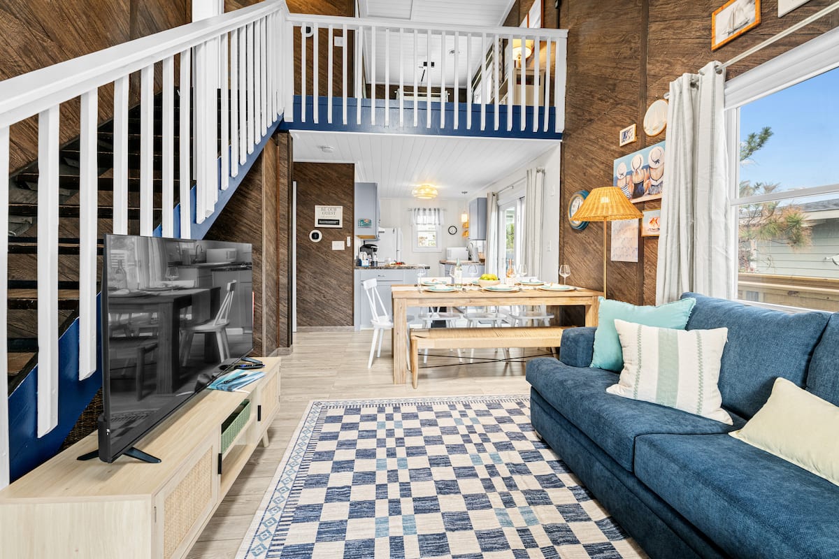 Open-concept living space