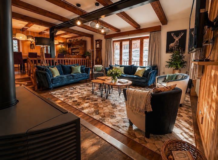 Chalet 4 éToiles, 14 Pers à 250 M Des Pistes - Puy-Saint-Vincent