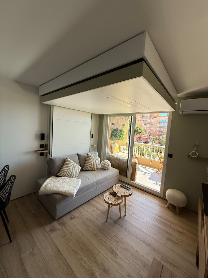 L’original: Climatisé, Terrasse, Vue Mer & Parking - Plage de la Capte