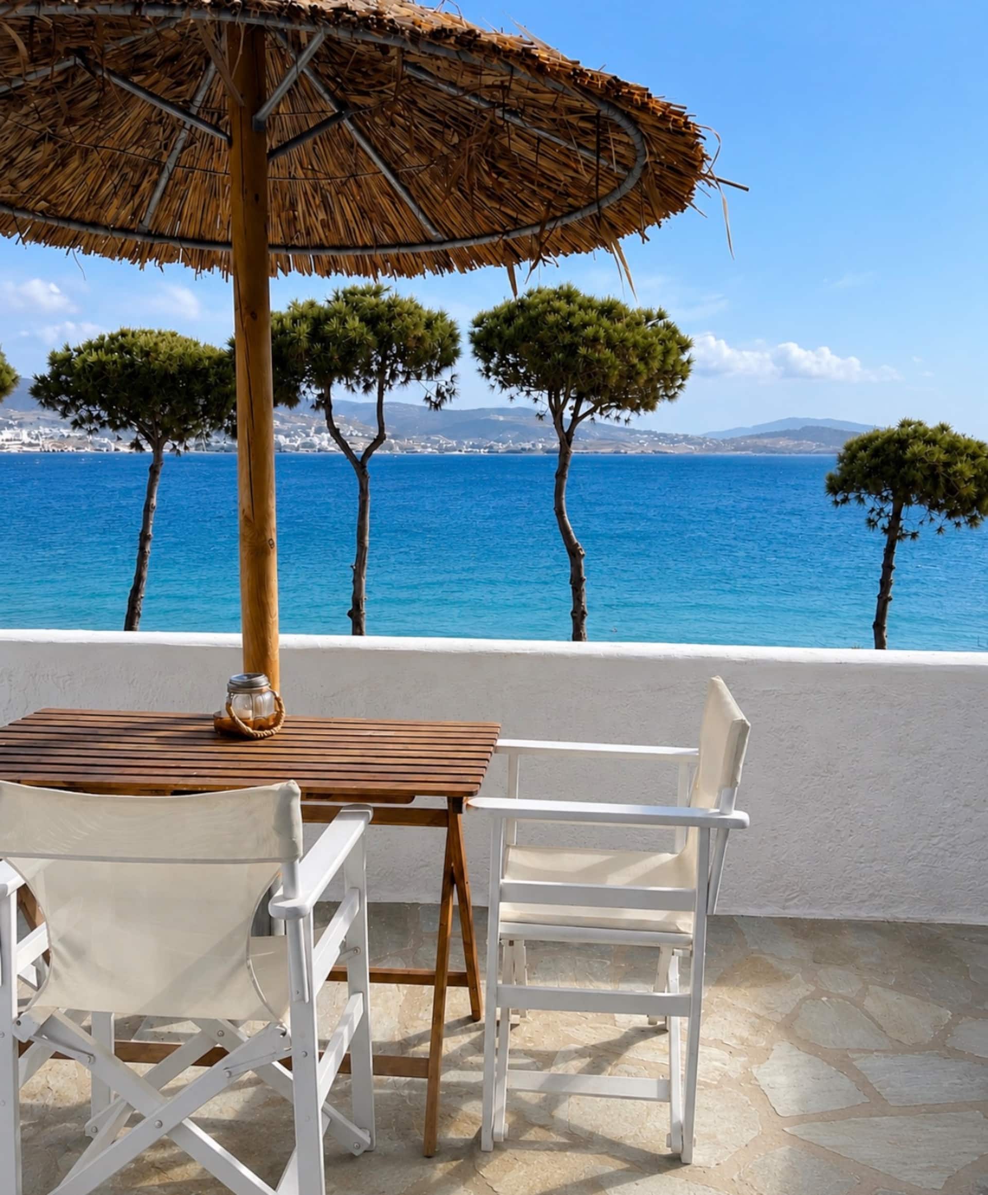*BEACHFRONT STUDIO* for 2, Krios beach, Paros
