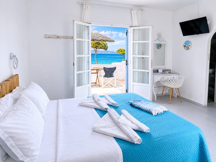 *Studio Pour 2 Sur La Plage!* - Paros