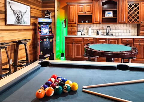 Best View in Hocking Hills~Hot Tub~Games~Fire Pit