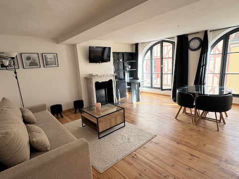 Annonce Airbnb populaire: Le Magnifacier, heart of the city, listed monument à Auxerre