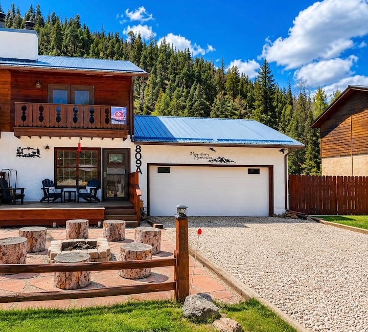 Mountain Memories -Walk To Ski Area, Town, Fishing - Red River, NM