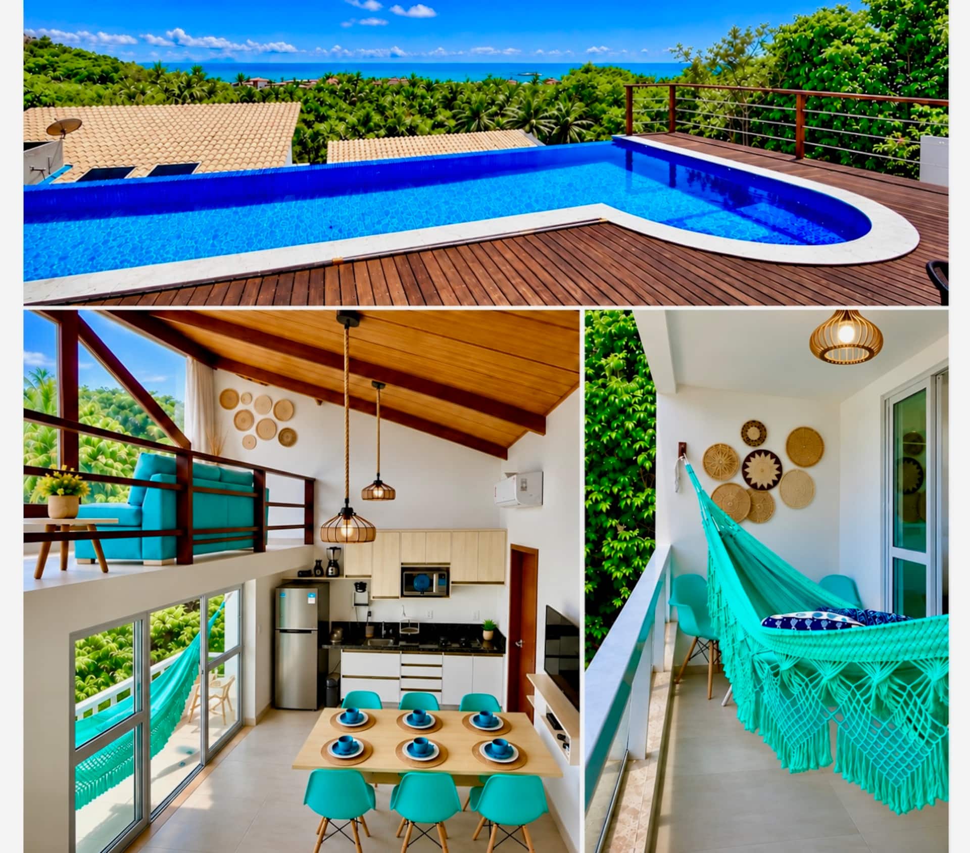 Casa Solare|Segunda Praia|Condominium with swimming pool