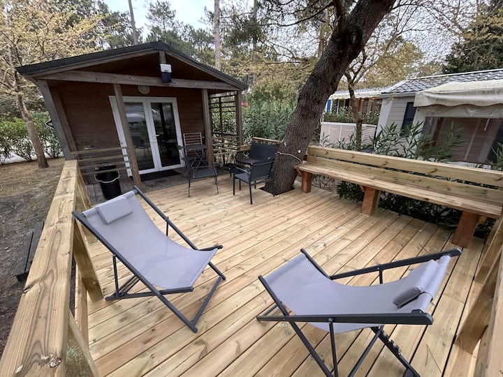 Location Mobil-home Camping Viviers, Cap Ferret - Lège-Cap-Ferret