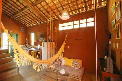 Top Airbnb: Casa de Corda with coffee included! em Passo De Camaragibe