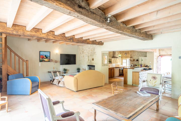 Maison De Village 9 Couchages - Bassin Et Jacuzzi - Condom