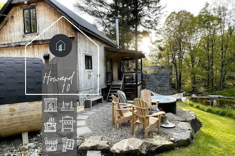 Le 10 - Spa, Sauna, Shower, Bromont, Lac-Brome