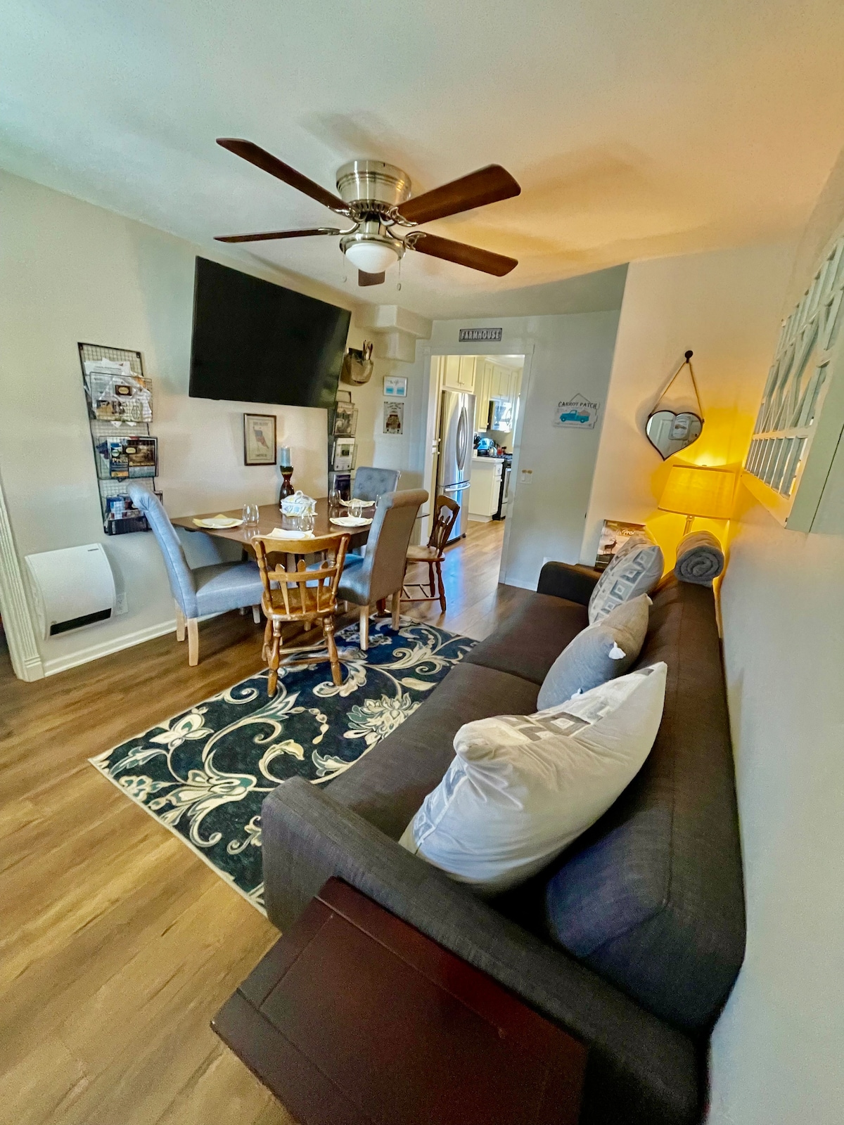 Top performing Airbnb: Farmhouse Downstairs Unit-2 Bedroom-Walk Downtown in Prescott